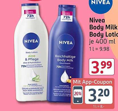 Nivea Body Milk Body Lotion je 400 ml
