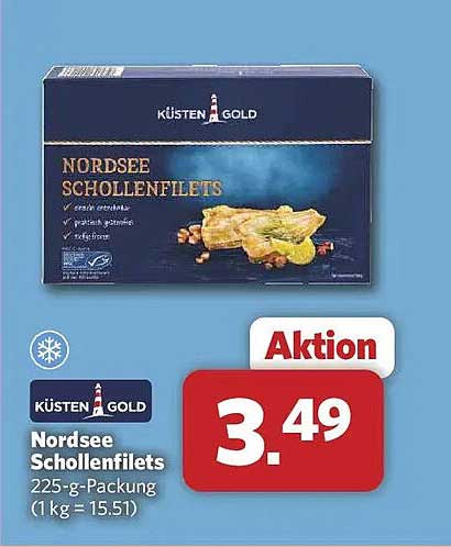 Nordsee Schollenfilets