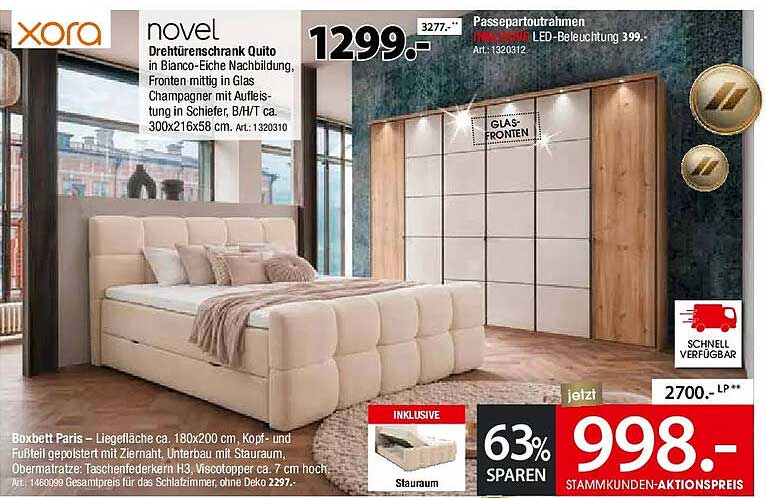novel Drehtürenschrank Quito