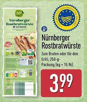 Nürnberger Rostbratwürste
