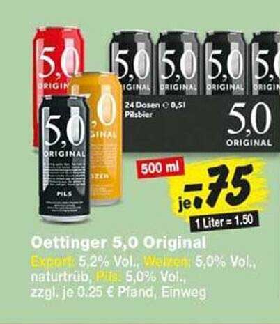Oettinger 5.0 Original