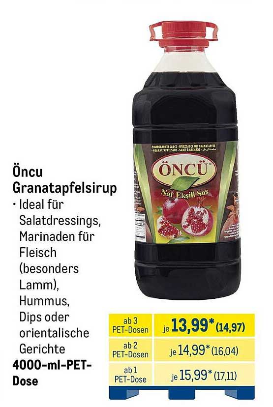 Öncu Granatapfelsirup