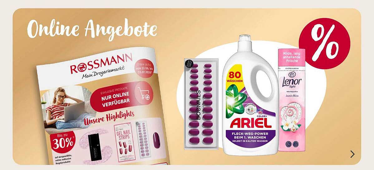 Online Angebote