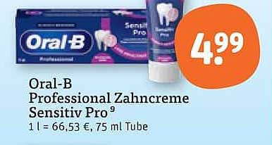Oral-B Professional Zahncreme Sensitiv Pro