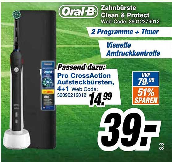 Oral-B Zahnbürste Clean & Protect