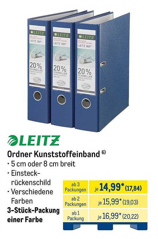Ordner Kunststoffeinband