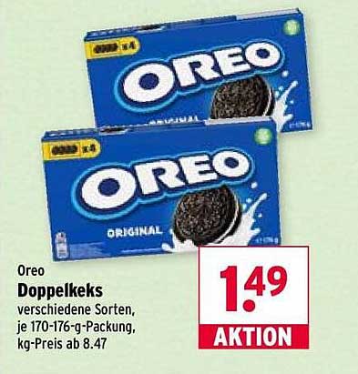 Oreo Doppelkeks