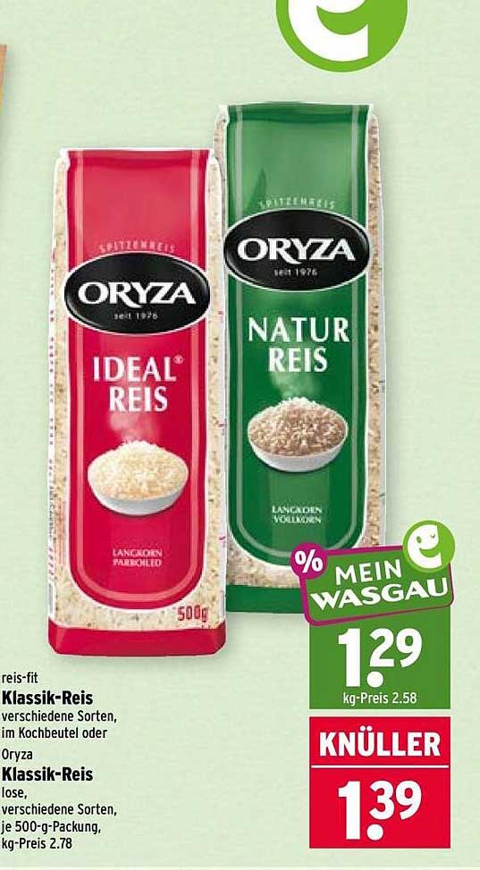 Oryza Klassik-Reis