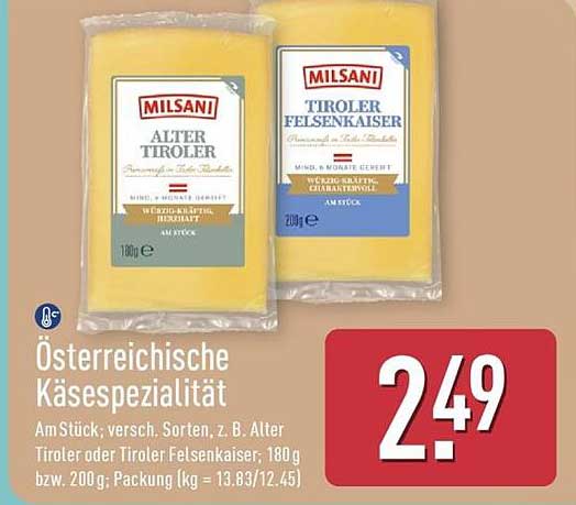 Österreichische Käsespezialität