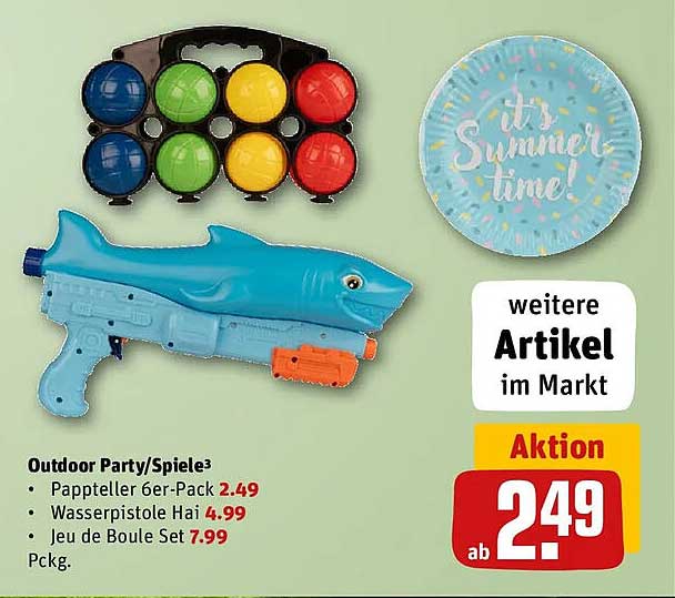 Outdoor Party/Spiele³