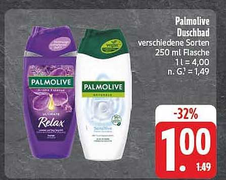 Palmolive Duschbad verschiedene Sorten 250 ml Flasche
