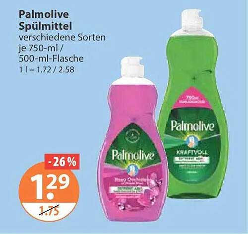 Palmolive Spülmittel verschiedene Sorten