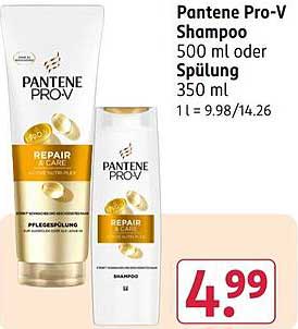 Pantene Pro-V Shampoo 500 ml oder Spülung 350 ml