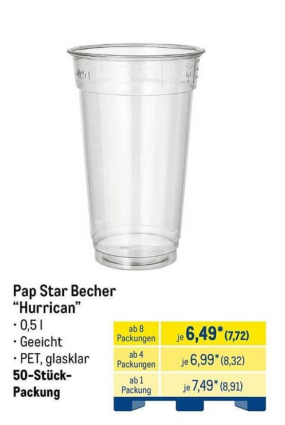 Pap Star Becher “Hurrican”