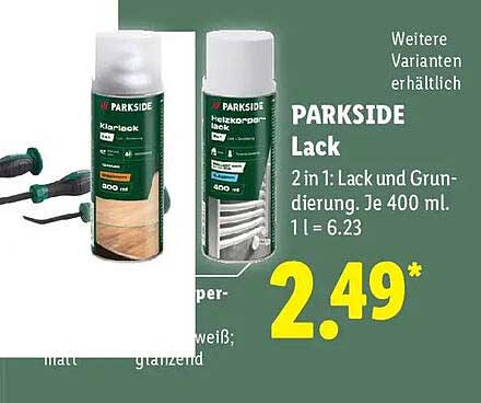 PARKSIDE Lack