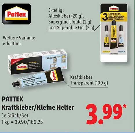 PATTEX Kraftkleber/Kleine Helfer