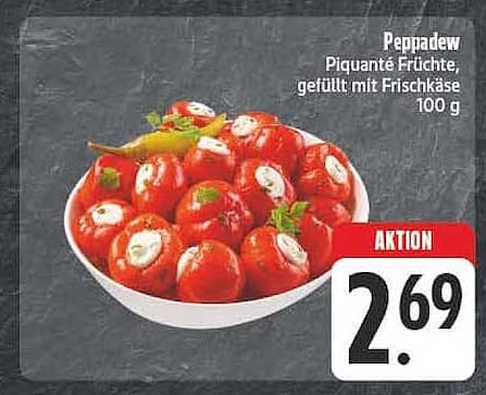 Peppadew Piquante Früchte, gefüllt mit Frischkäse, 100 g