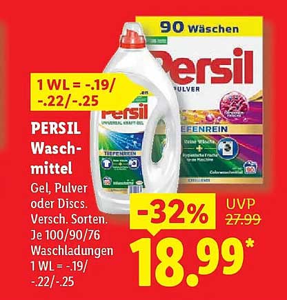 PERSIL Waschmittel