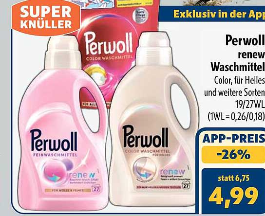 Perwoll renew Waschmittel