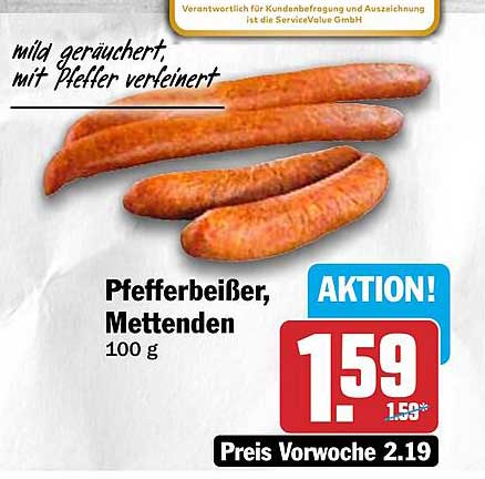 Pfefferbeißer, Mettenden 100 g