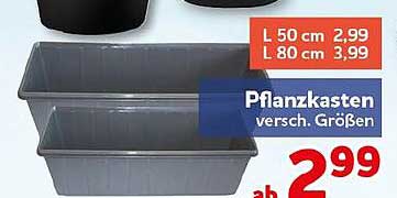 Pflanzkasten versch. Größen