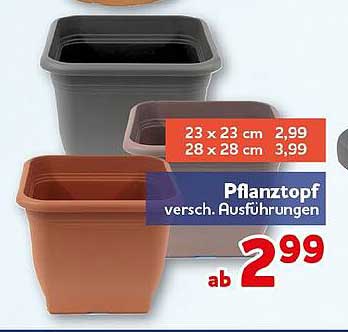 Pflanztopf versch. Ausführungen