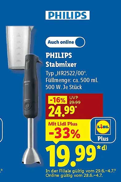PHILIPS Stabmixer