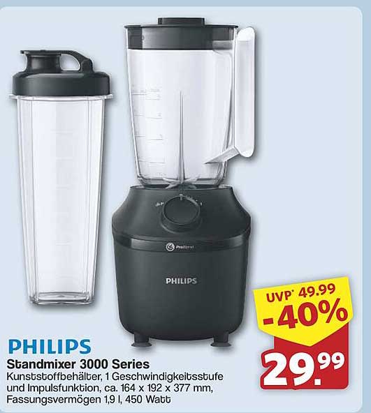 PHILIPS Standmixer 3000 Series