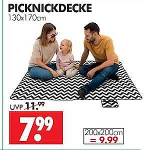 PICKNICKDECKE 130x170cm