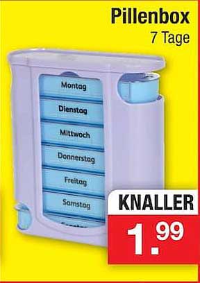 Pillenbox 7 Tage