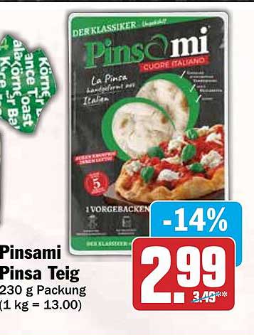 Pinsami Pinsa Teig