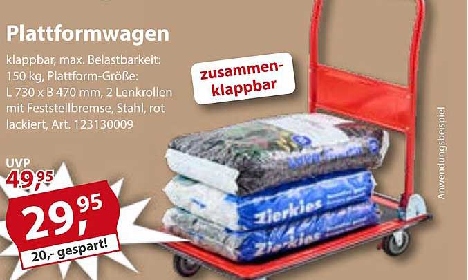 Plattformwagen