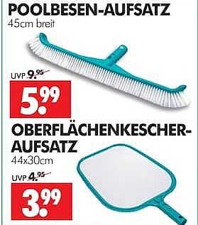 POOLBESEN-AUFSATZ 45cm breit