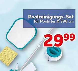 Poolreinigungs-Set für Pools bis Ø 396 cm