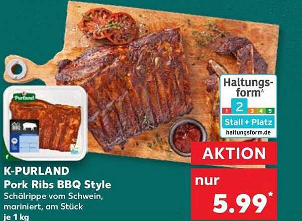 Pork Ribs BBQ Style