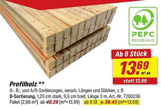 Profilholz **
