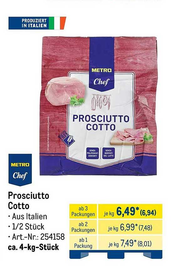 Prosciutto Cotto