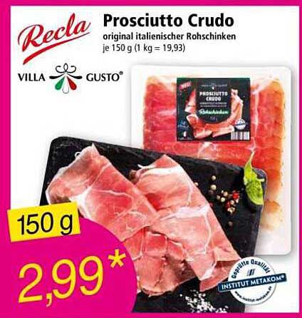 Prosciutto Crudo