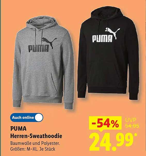 PUMA Herren-Sweathoodie