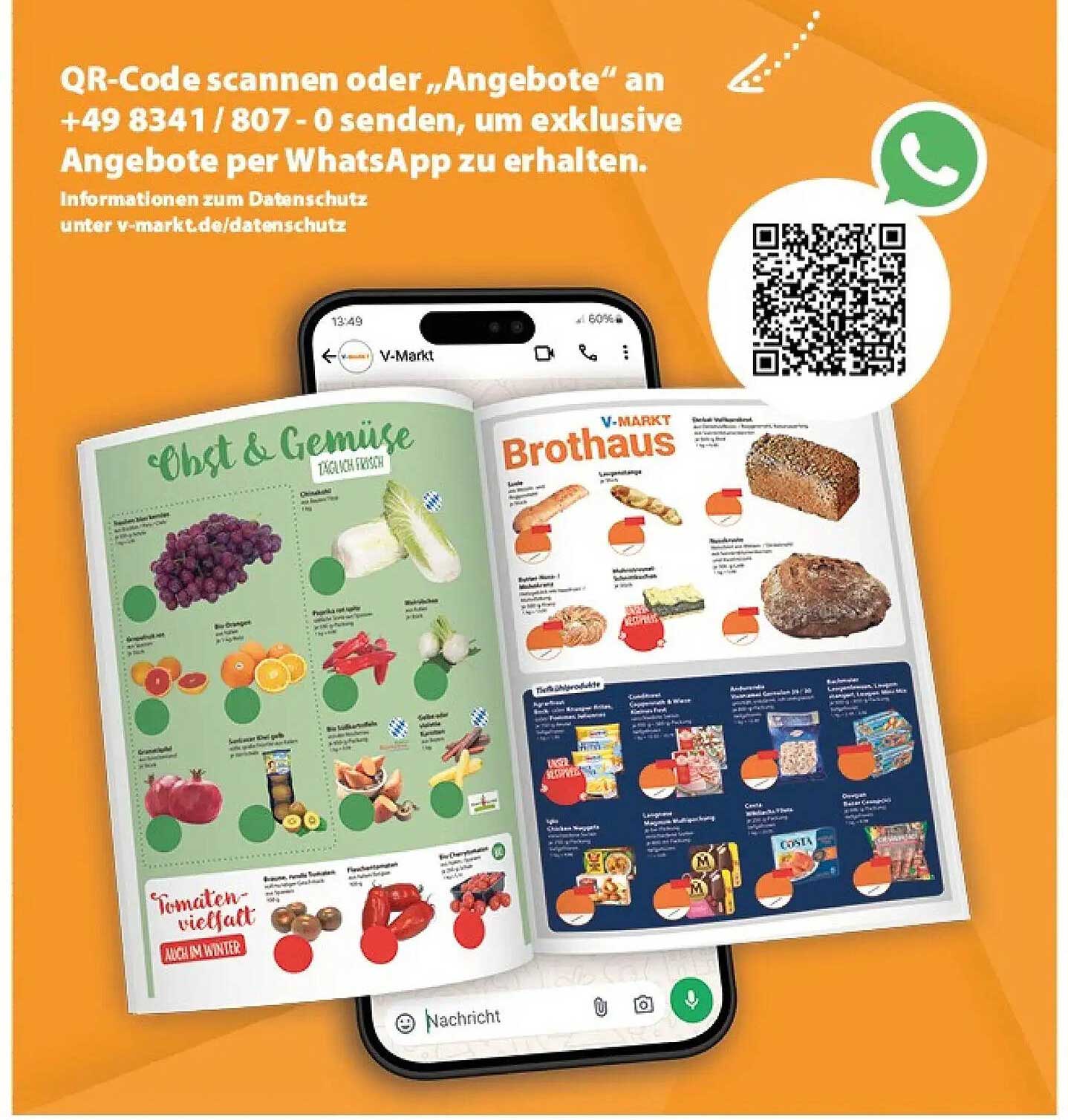 QR-Code scannen oder „Angebote“ an +49 8341 / 807 - 0 senden, um exklusive Angebote per WhatsApp zu erhalten.