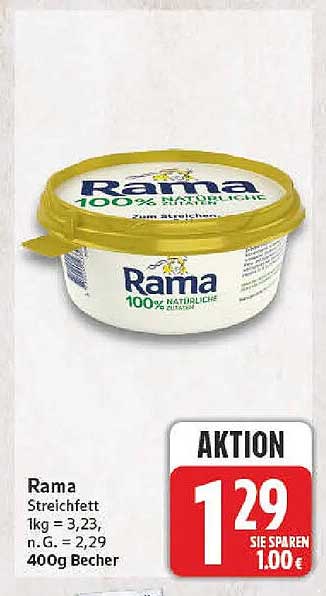 Rama Streichfett 400g Becher