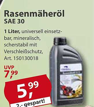Rasenmäheröl SAE 30