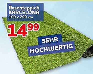 Rasenteppich BARCELONA 100 x 200 cm SEHR HOCHWERTIG