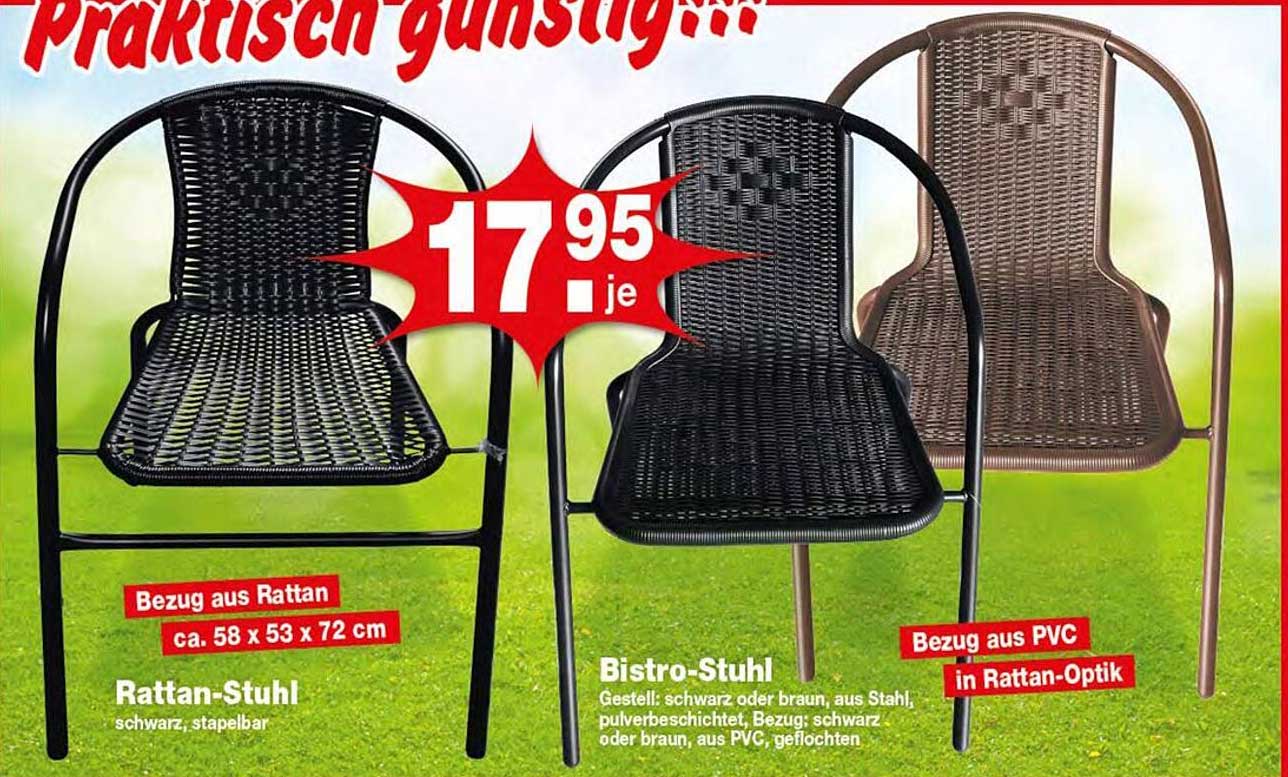 Rattan-Stuhl