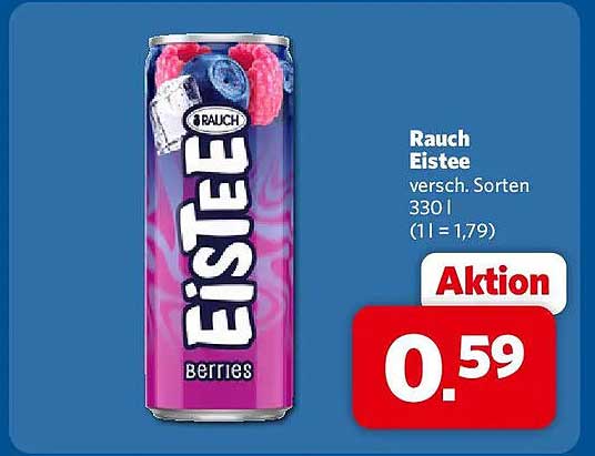 Rauch Eistee versch. Sorten 330 l