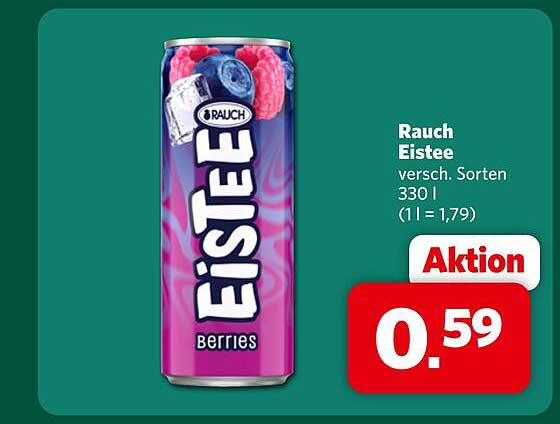 Rauch Eistee versch. Sorten 330 l