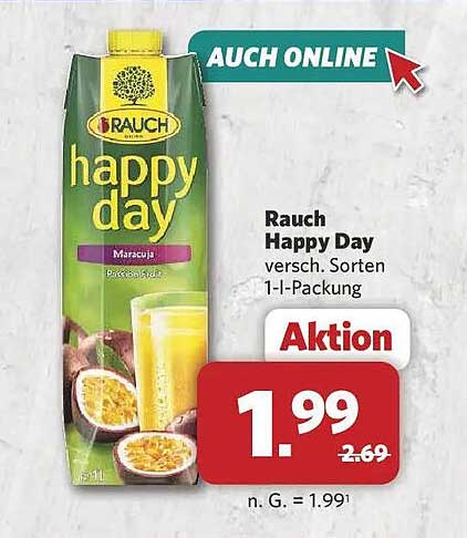 Rauch Happy Day versch. Sorten 1-l-Packung
