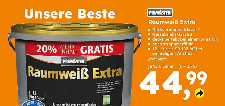 Raumweiß Extra