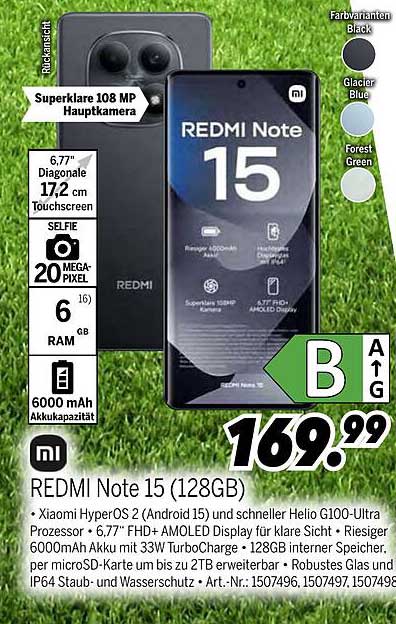 REDMI Note 15 (128GB)