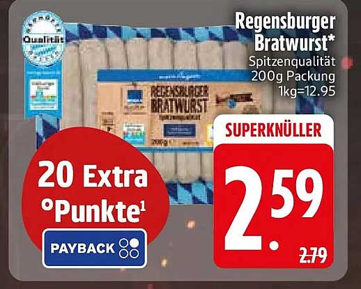 Regensburger Bratwurst*